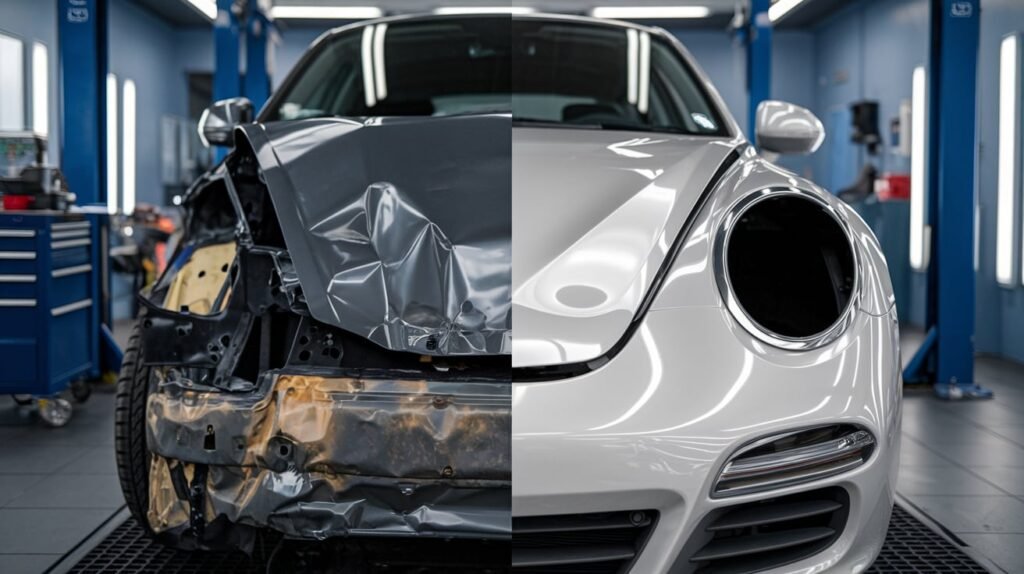 Should You Repair or Replace a Dented Car Panel?